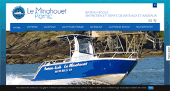 Desktop Screenshot of pneu-nautic-minahouet.com